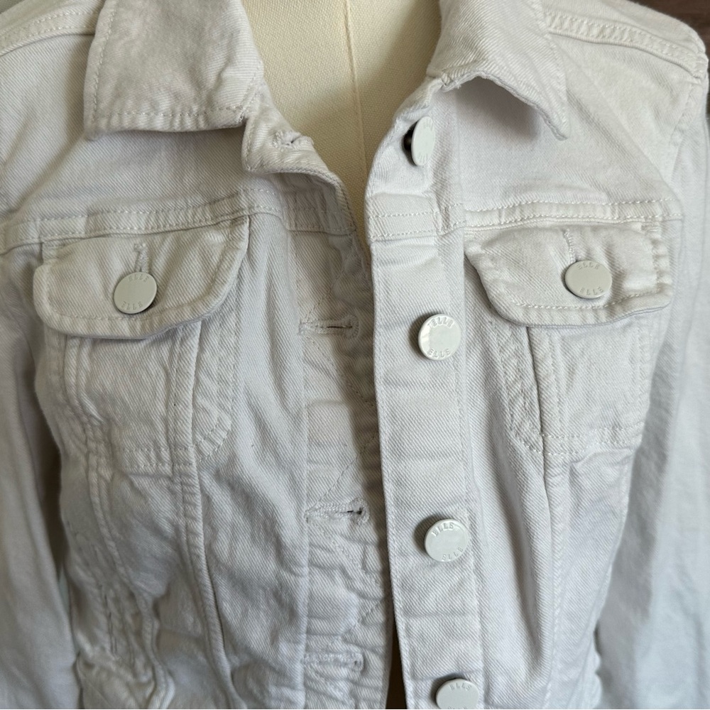 Elle Ruffle Jean Jacket - Picture 4 of 9